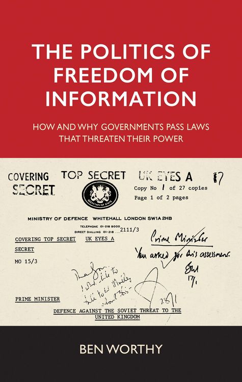 Produktbild: The politics of freedom of information