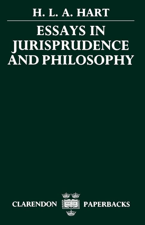 Produktbild: Essays in Jurisprudence and Philosophy
