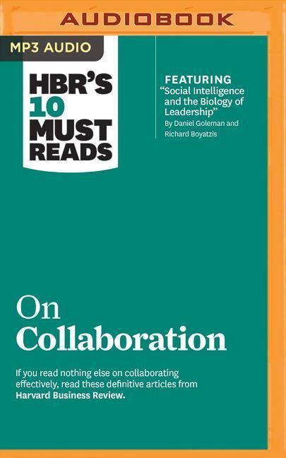 Produktbild: Hbrs 10 Must Reads On Collab M