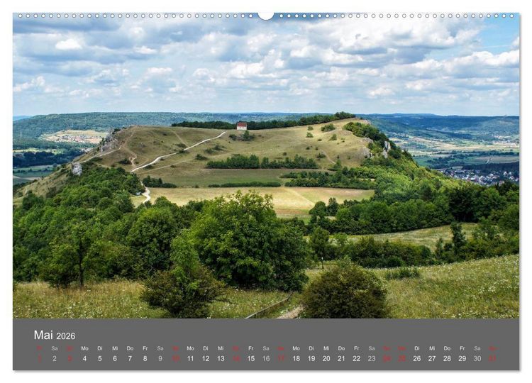 Produktbild: Fr&auml;nkische Schweiz wie gemalt (Wandkalender 2026 DIN A2 quer), CALVENDO Monatskalender