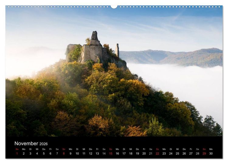 Produktbild: Wachau, Wachau, du Tr&auml;umerin (Wandkalender 2026 DIN A2 quer), CALVENDO Monatskalender