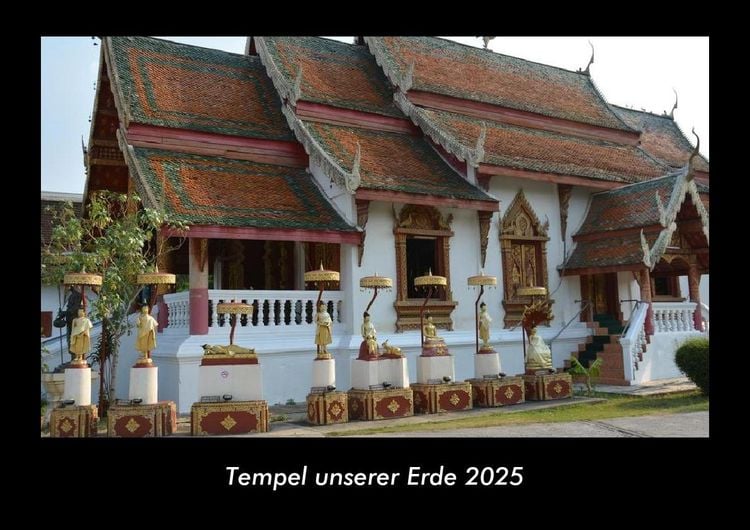 Produktbild: Tempel unserer Erde 2025 Fotokalender DIN A3