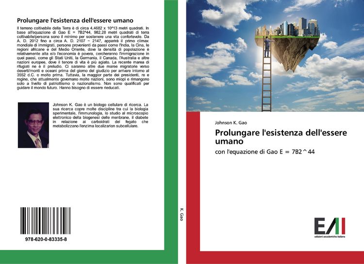 Produktbild: Prolungare l'esistenza dell'essere umano