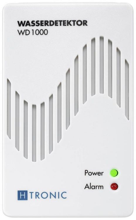 Produktbild: H-Tronic 1114720 WD 1000 Wassermelder mit externem Sensor &uuml;ber Steckdose