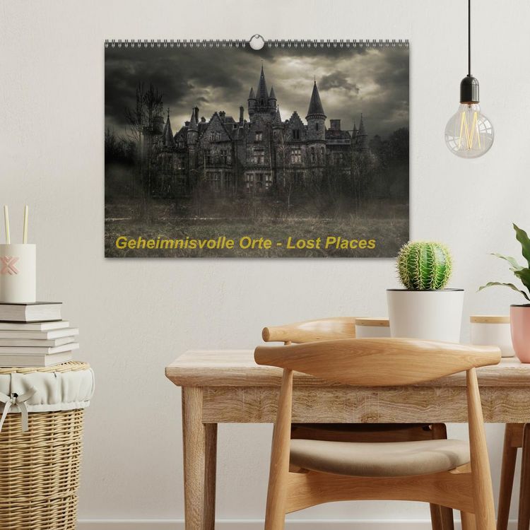 Produktbild: Geheimnisvolle Orte - Lost Places (Wandkalender 2026 DIN A3 quer), CALVENDO Monatskalender