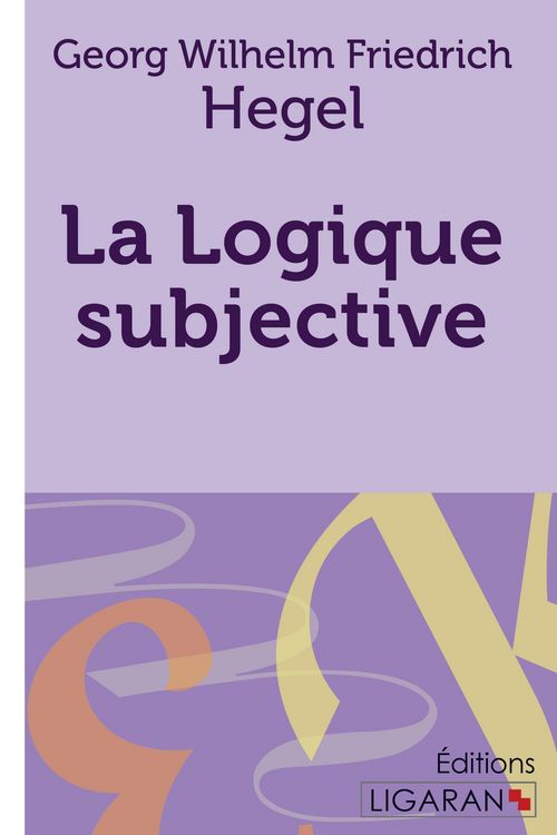 Produktbild: La Logique subjective
