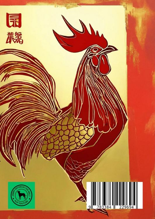 Produktbild: Tagebuch / Notizbuch Chinesische Tierkreis Hahn