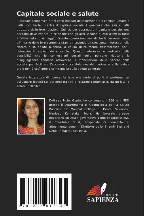 Produktbild: Capitale sociale e salute