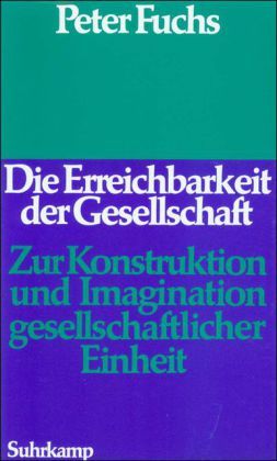 Produktbild: Fuchs, P: Erreichbarkeit/Gesellschaft