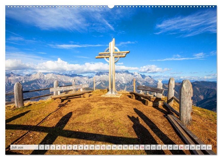 Produktbild: Sch&ouml;ne Gr&uuml;&szlig;e aus Dienten (Wandkalender 2026 DIN A2 quer), CALVENDO Monatskalender