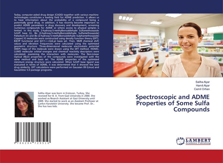 Produktbild: Spectroscopic and ADME Properties of Some Sulfa Compounds