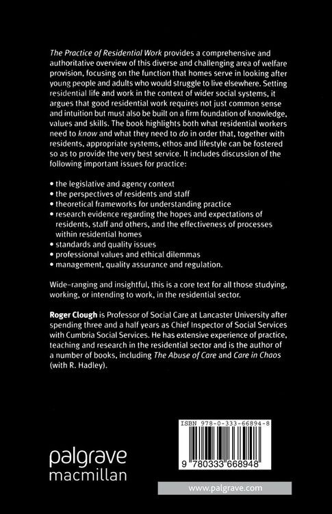Produktbild: The Practice of Residential Work
