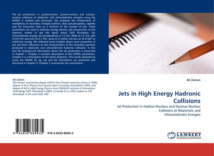 Produktbild: Jets in High Energy Hadronic Collisions