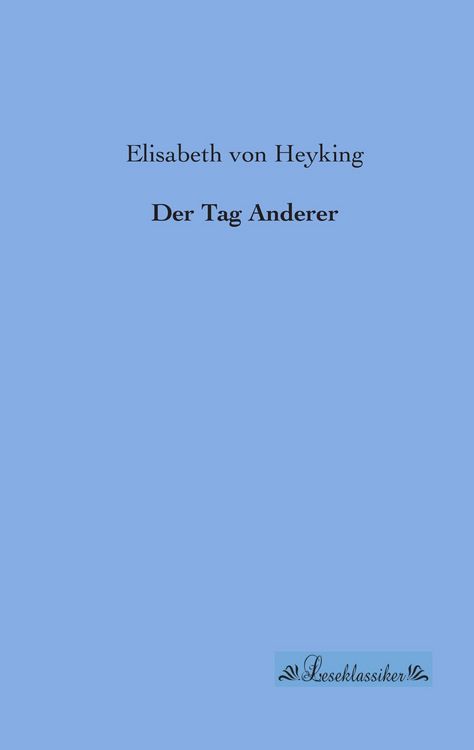 Produktbild: Der Tag Anderer