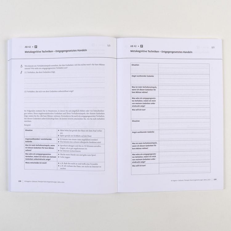 Produktbild: Therapie-Tools Angststörungen