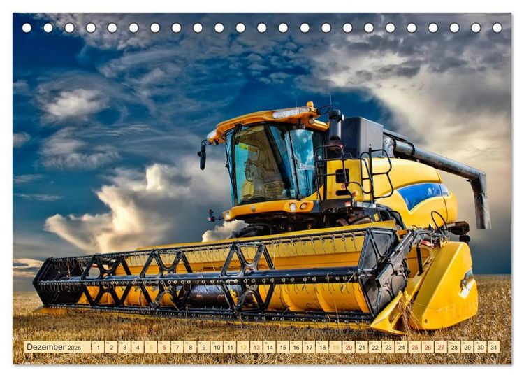 Produktbild: Landwirtschaft - die Zukunft ist digital (Tischkalender 2026 DIN A5 quer), CALVENDO Monatskalender