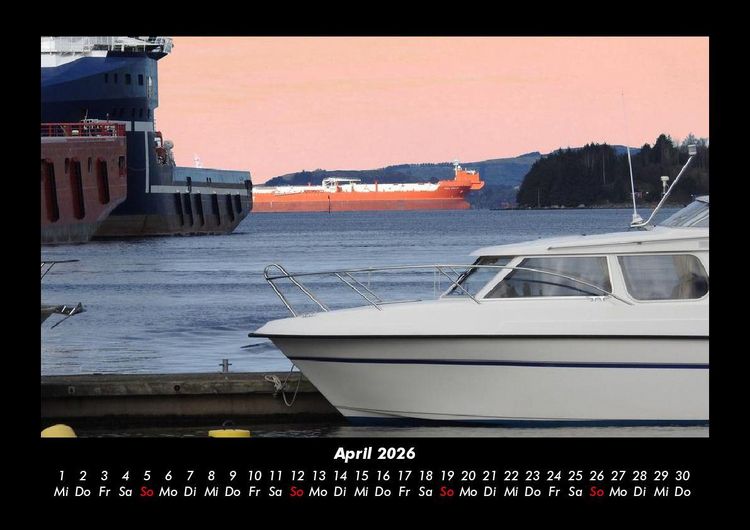 Produktbild: Boote und Segelschiffe 2026 Fotokalender DIN A3