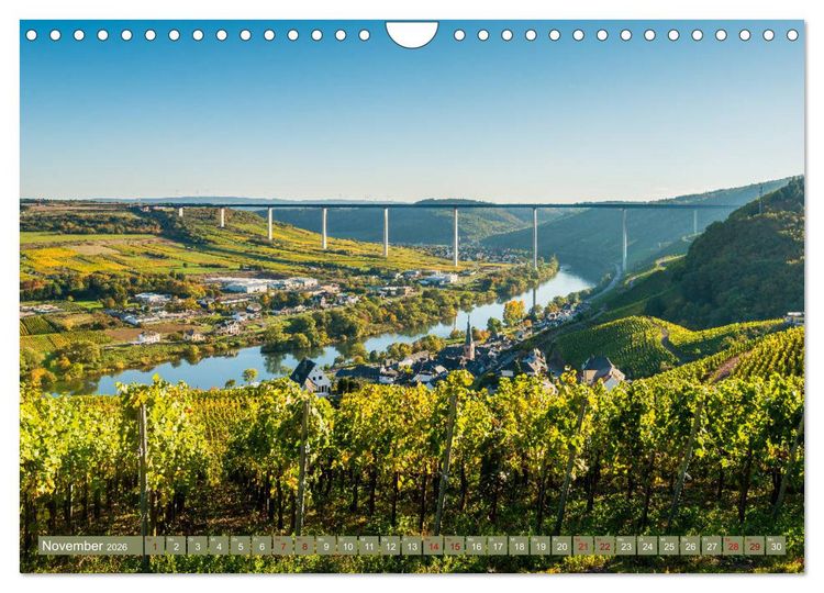 Produktbild: Mosellandschaften (Wandkalender 2026 DIN A4 quer), CALVENDO Monatskalender