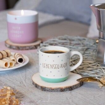 Produktbild: Espressotasse Druck LEBENSELIXIER