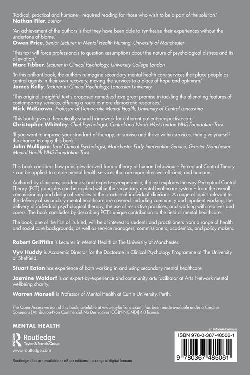 Produktbild: Rethinking Secondary Mental Healthcare