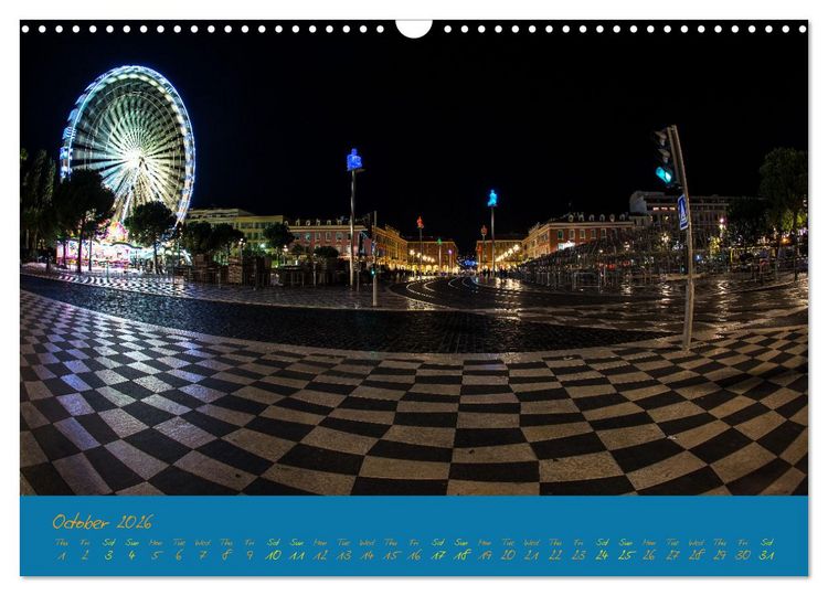 Produktbild: Riviera &ndash; Cote d&rsquo;Azur France and Liguria Italy (Wall Calendar 2026 DIN A3 landscape), CALVENDO 12 Month Wall Calendar