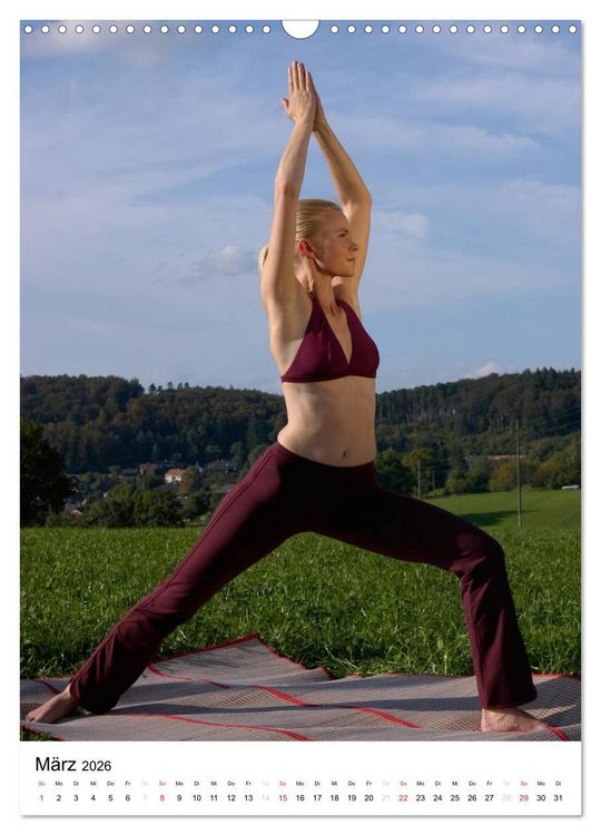 Produktbild: Yoga K&ouml;rperformen (Wandkalender 2026 DIN A3 hoch), CALVENDO Monatskalender