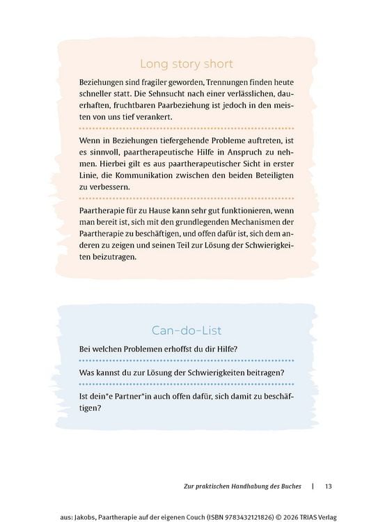 Produktbild: Paartherapie auf der eigenen Couch