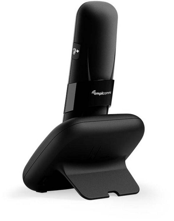 Produktbild: Amplicomms BigTel 1500 DECT-Mobilteil Freisprechen, f&uuml;r H&ouml;rger&auml;te kompatibel, Wahlwiederholung LED-Display Schwarz