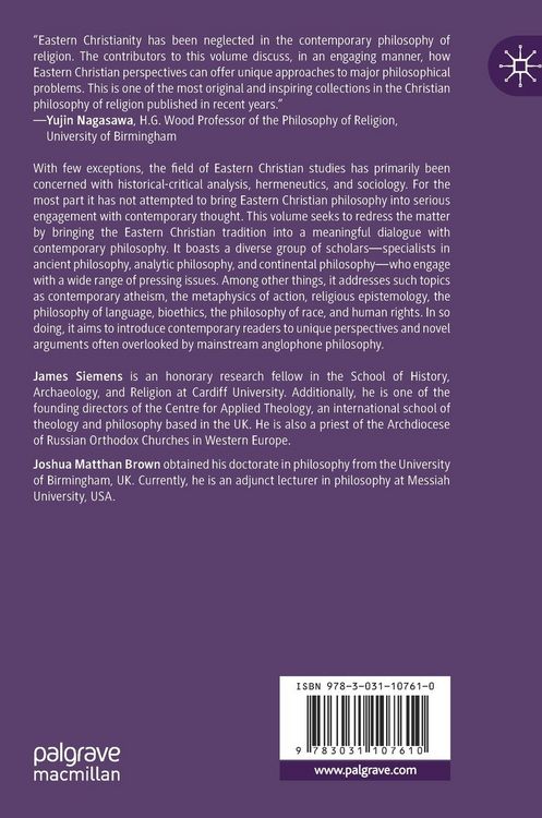 Produktbild: Eastern Christian Approaches to Philosophy