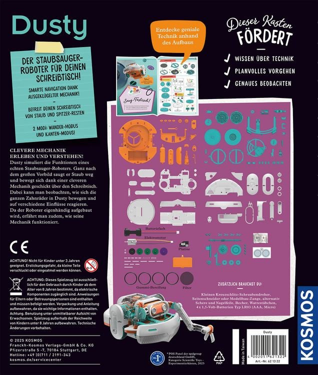Produktbild: Dusty - Dein saugstarker Robo-Helfer