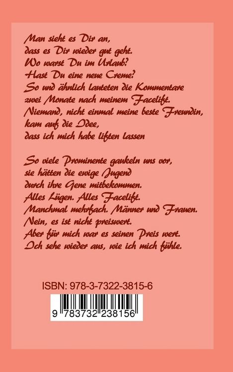 Produktbild: Facelift - na und?