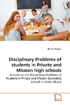 Produktbild: Engida, M: Disciplinary Problems of students in Private and