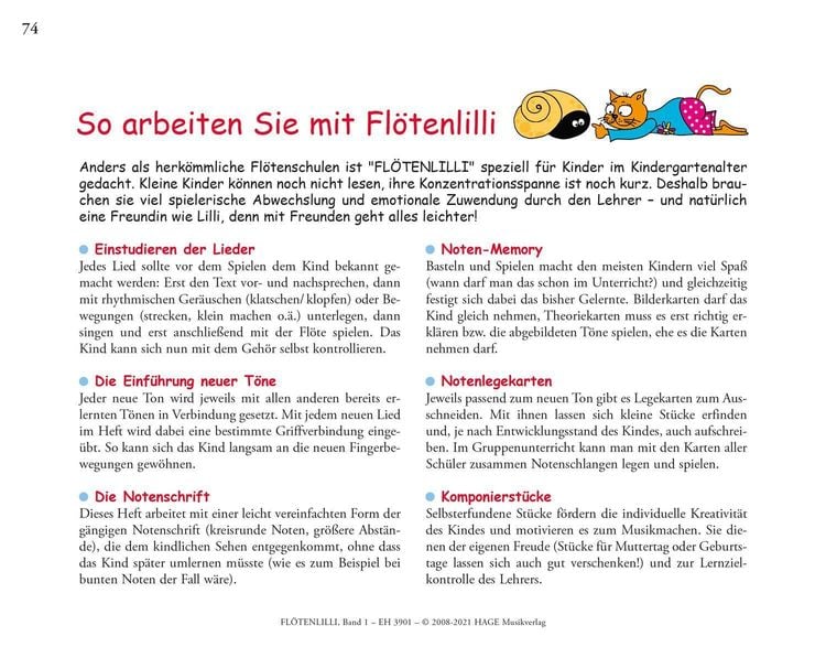 Flötenlilli - Blockflötenschule Band 1