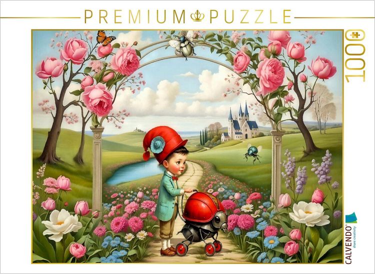 Produktbild: CALVENDO Puzzle Fr&uuml;hjahrsspaziergang | 1000 Teile Lege-Gr&ouml;&szlig;e 64x48cm Foto-Puzzle f&uuml;r gl&uuml;ckliche Stunden