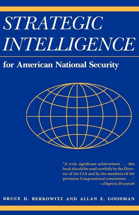 Produktbild: Strategic Intelligence for American National Security