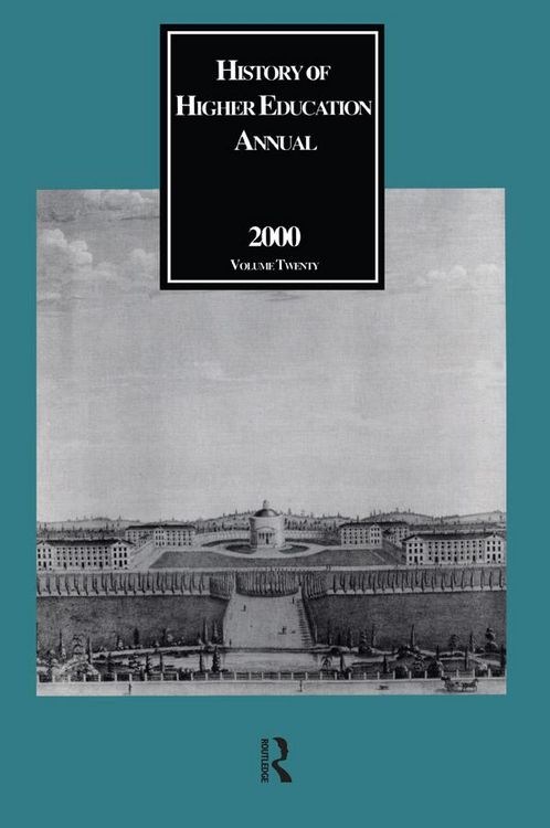 Produktbild: History of Higher Education Annual: 2000