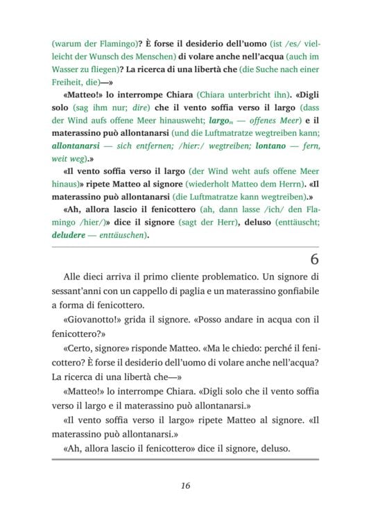 Produktbild: Italienisch lernen mit lustigen Kurzgeschichten (A2) - Bagnino per vocazione (+ Audio-Online)