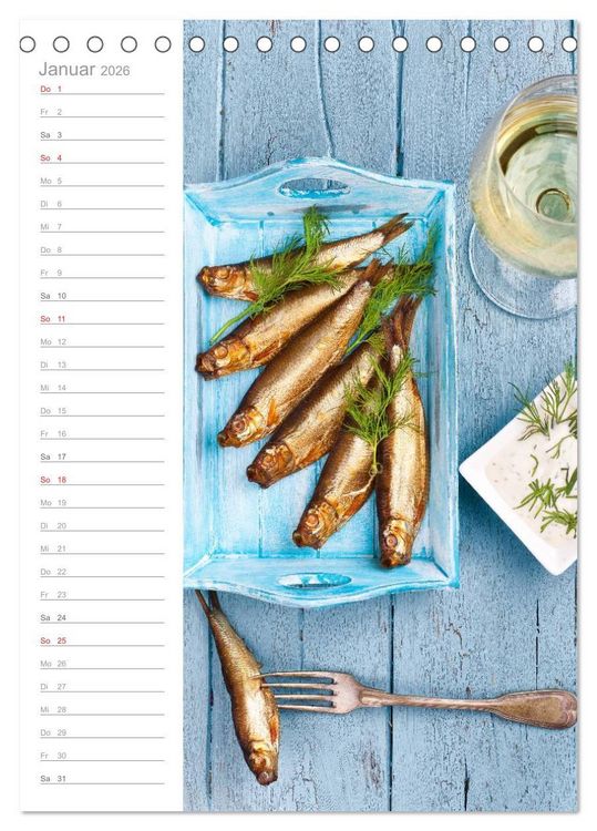 Produktbild: Guten Appetit ! (Tischkalender 2026 DIN A5 hoch), CALVENDO Monatskalender