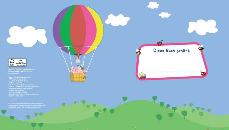 Produktbild: Peppa Kindergartenfreundebuch