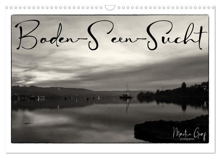 Produktbild: Boden-Seen-Sucht (Wandkalender 2027 DIN A3 quer), CALVENDO Monatskalender