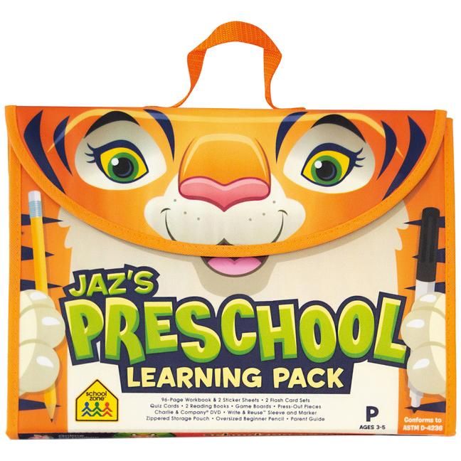 Produktbild: School Zone Jaz's Preschool Learning Pack