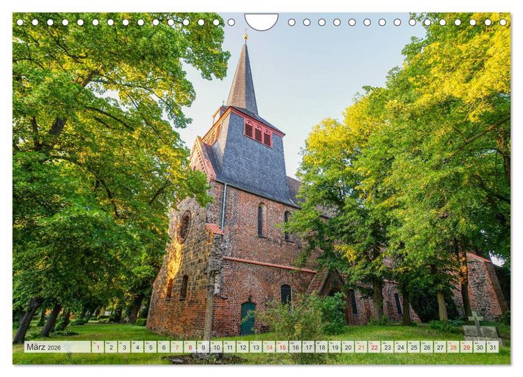 Produktbild: J&uuml;terbog Impressionen (Wandkalender 2026 DIN A4 quer), CALVENDO Monatskalender
