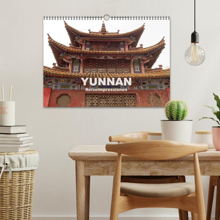 Produktbild: Yunnan - Reiseimpressionen (Wandkalender 2026 DIN A3 quer), CALVENDO Monatskalender