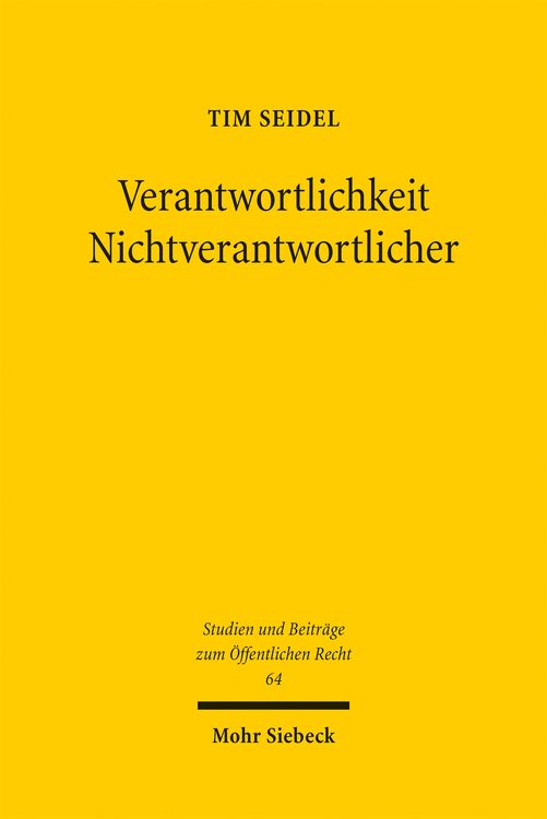 Produktbild: Verantwortlichkeit Nichtverantwortlicher