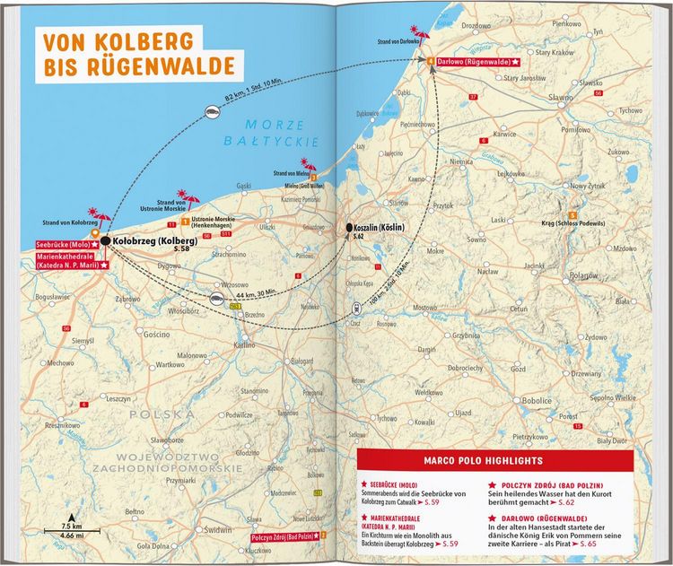 Produktbild: MARCO POLO Reisef&uuml;hrer Polnische Ostseek&uuml;ste, Danzig
