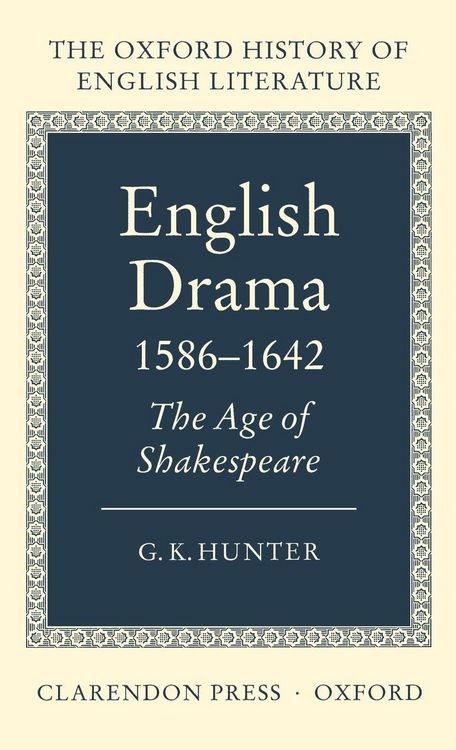 Produktbild: English Drama 1586-1642