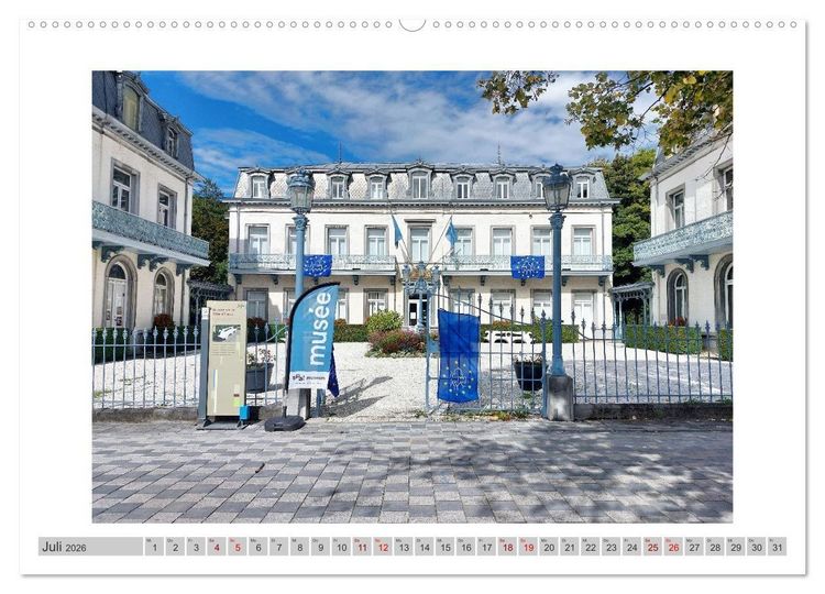 Produktbild: SPA - Die belgische Stadt des Wassers (hochwertiger Premium Wandkalender 2026 DIN A2 quer), Kunstdruck in Hochglanz
