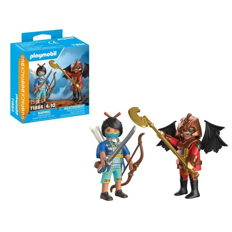 Produktbild: PLAYMOBIL 71884 DuoPack Novelmore vs. Burnham Duell