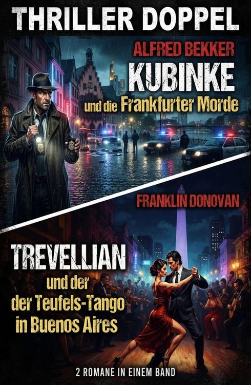 Produktbild: Thriller Doppel: Kubinke und die Frankfurter Morde / Trevellian und der Teufels-Tango in Buenos Aires
