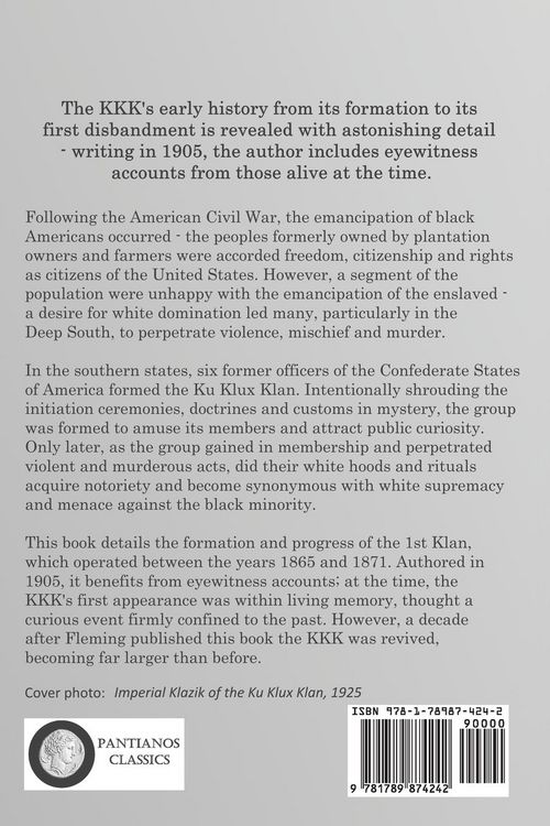Produktbild: Ku Klux Klan: Its Origin, Growth and Disbandment
